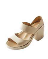 Heel & Flat Snadle