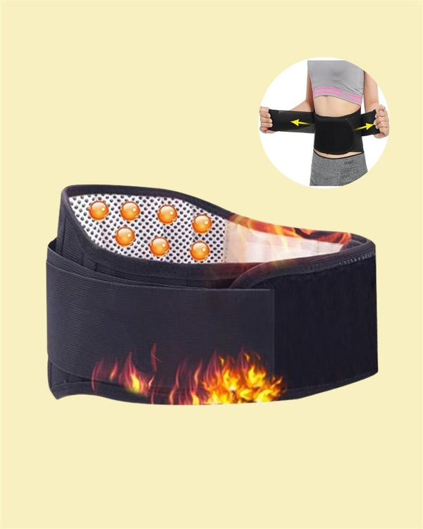 Cupressure Kidney Care Belt with Tourmaline Self-Heating Waist Support: Natural Relief and Support