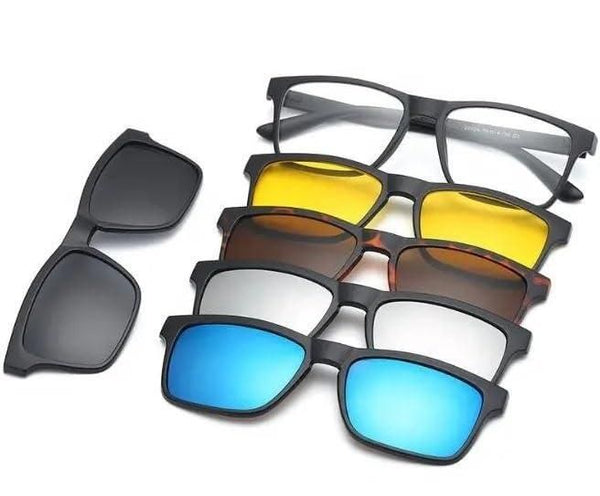 Medium Size Polarized, Mirrored, UV Protection, Gradient Spectacle Sunglasses for Men & Women