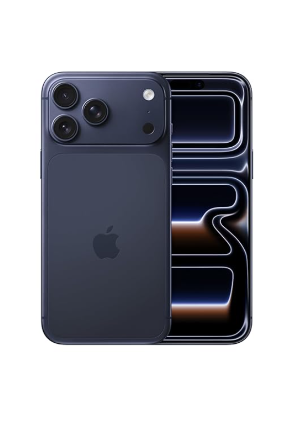 iPhone 17 Pro Max 256 GB: 17.42 cm (6.9″) Display with Promotion, A19 Pro Chip, Best Battery Life in Any iPhone Ever, Pro Fusion Camera System, Center Stage Front Camera; Deep Blue