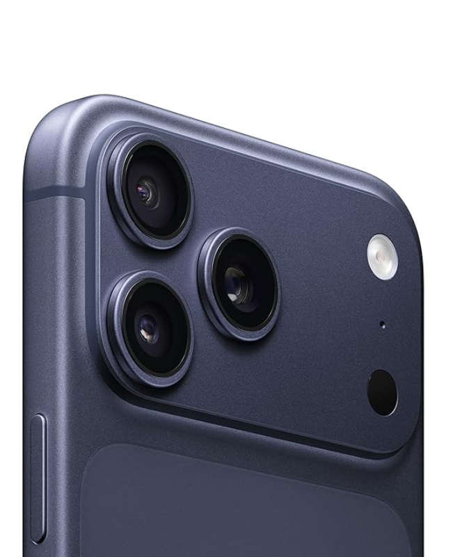 iPhone 17 Pro Max 256 GB: 17.42 cm (6.9″) Display with Promotion, A19 Pro Chip, Best Battery Life in Any iPhone Ever, Pro Fusion Camera System, Center Stage Front Camera; Deep Blue