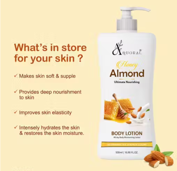 Almonds Ultimate Nourishing Body Milk Lotion 500ML