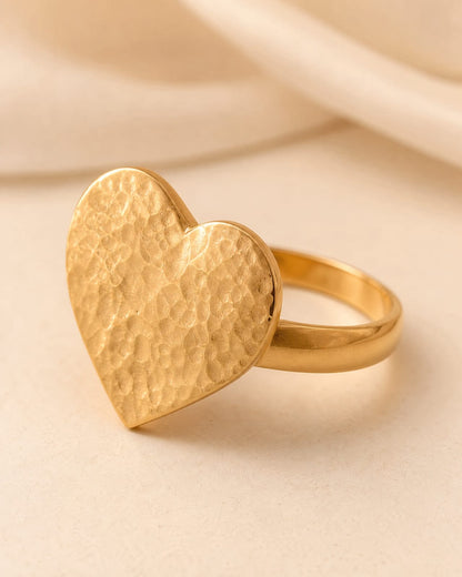 Women’s Combo of 2 Wave Design Rings + FREE Gold Heart Ring
