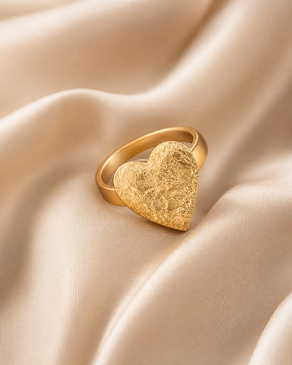 Women’s Combo of 2 Wave Design Rings + FREE Gold Heart Ring
