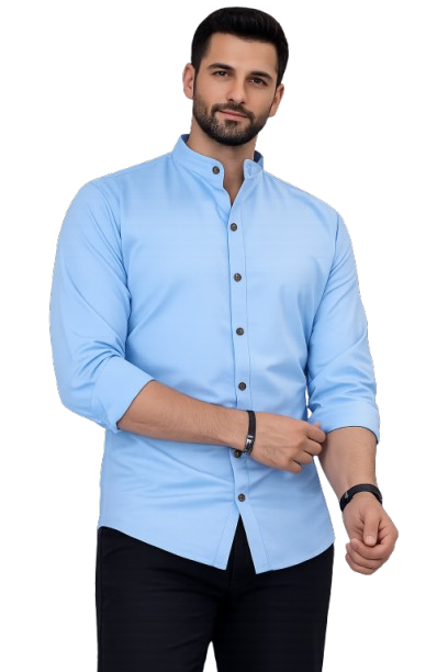 Sky Slim Fit Formal Shirt – Premium Festive Edition